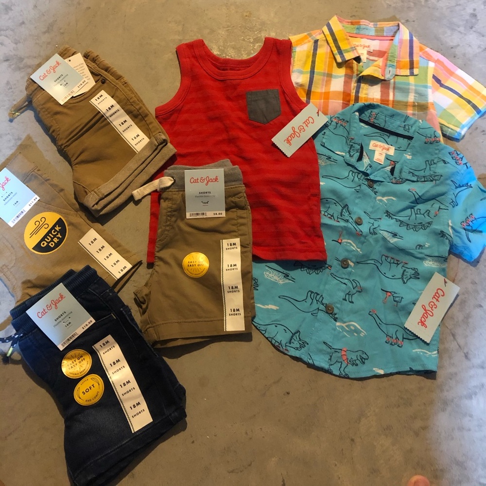 NWT Cat & Jack 18mo lot